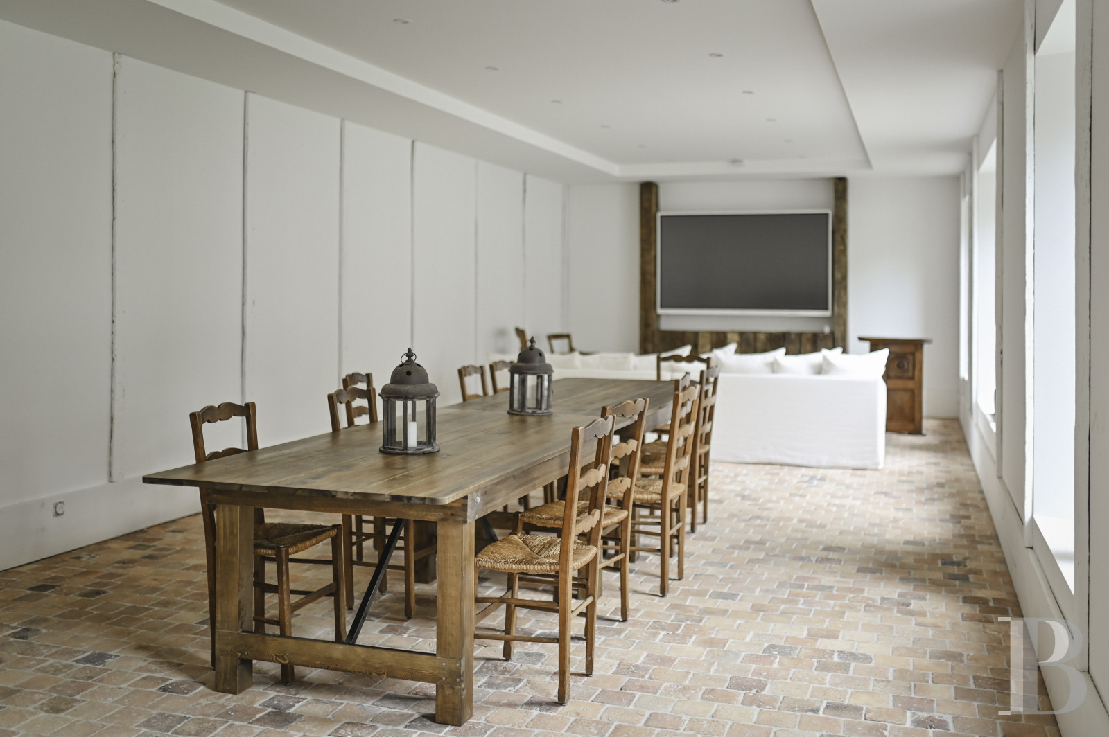 En Mayenne, au sud de Laval, un ancien établissement de blanchissage dans un domaine de 180 hectares - photo  n°9